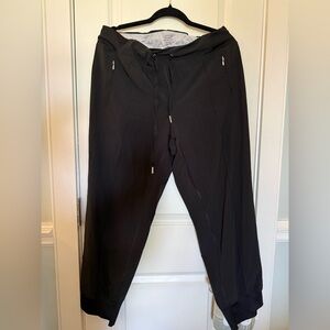 Calvin Klein Black Jogger Pants with Zip Pockets